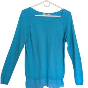 DKNYC Turquoise Knit Top